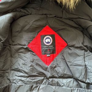 Canada Goose Red Down Puffer Jacket