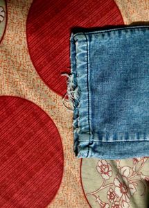 y2k fashion Blue Washed Denim Jeans