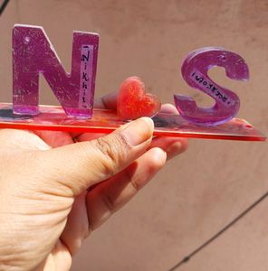 Customized Namestand ..