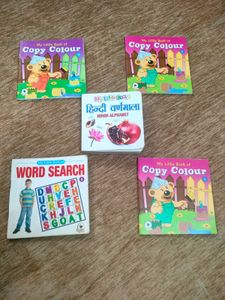 My Little Book of Copy Colour & Hindi Alphabet
