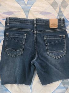Women's Blue Denim Shorts