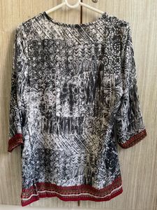 Stylish Printed Biba Kurta