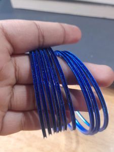Its Beautiful Royal Blue Bangle. One Time Used