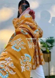 Mustard Yellow Printed Women Short Kurti