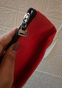 Chic Red High Heel Clutch Pouch
