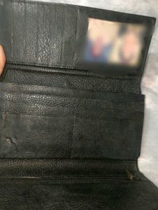 Classic Black Leather Wallet