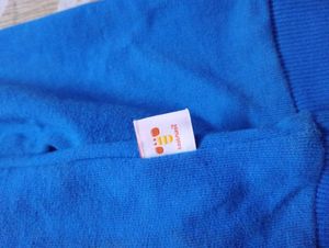 Cool Blue Graphic Sweatshirt