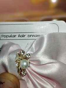 Elegant Satin Bow Hair Clip
