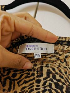 Animal Print Tank Top