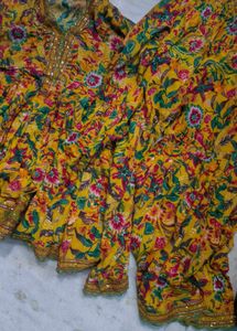 Flower printed palazzo set