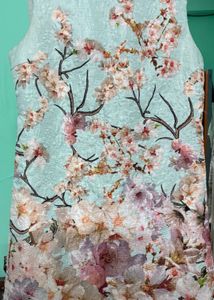 Beautiful Floral Print A-Line Dress