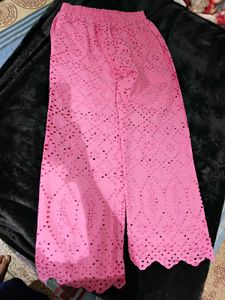 Chic Pink Eyelet Co-ord Set