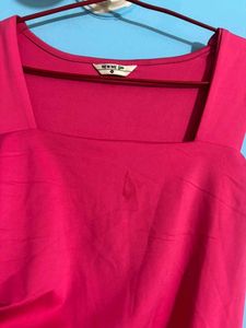 Chic Pink Sleeveless Dress