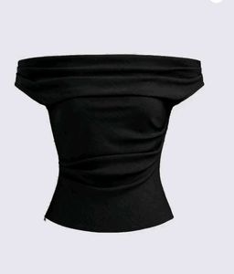 Chic Off Shoulder Ruched Top