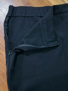 Chic Black Fishtail Skirt