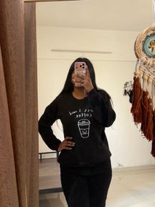☕ Black Coffee Lover Sweatshirt 🖤