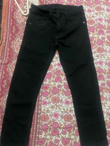 Classic Black Denim Jeans