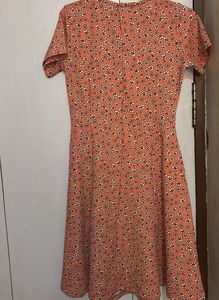 Floral Print Fit &amp; Flare Dress