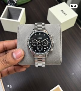 BOSS Rose Gold Chronograph Watch