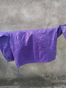 Purple Pullover Hooded waterproof Jacket
