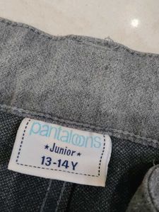 Classic Grey Denim Jeans