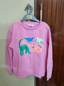 Pink Marks And Spencer Sweatshirt For Girls