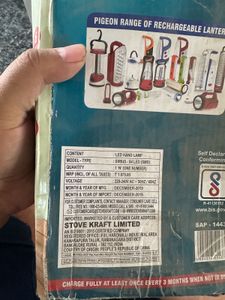 Peigon Lanteen Light Unused Just Slight Cut