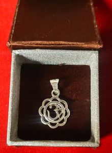 Silver Om Pendant