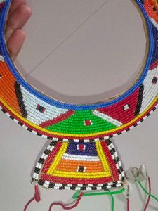 African masaai kenayan Beaded Necklace
