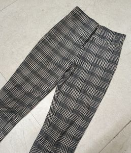 Plaid Slim Pants