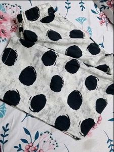 Polka Dot Casual Pants