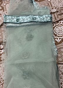 Sea green lehenge
