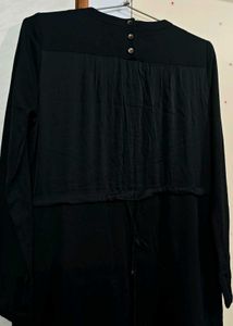 Black Midi Dress with Pockets ♠️