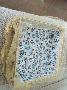 Vintage Floral Storage Box
