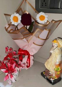 Tulip With Daisy Flower Bouquet