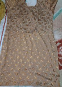 Satin Golden Suit