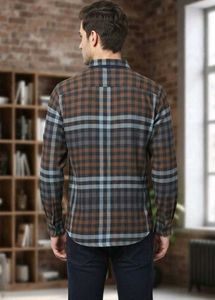 Men's Plaid Long Sleeve Shirt