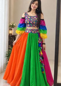 Navratri special Rainbow Lehenga Choli