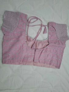 Elegant Indo Western Pink Lehenga Choli Set