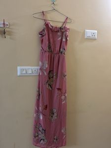 Floral Print Maxi Dress
