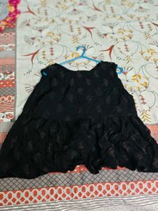 Black Ethnic Printed Kurta