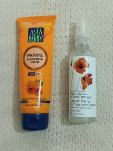 Skincare Combo Pack Skin Moisturiser+ Sunscreen
