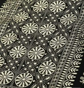 Black &amp; Gold Ethnic Kurta Set with Dupatta
