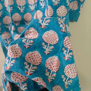 Cottonworld Blockprint Shirt Dress