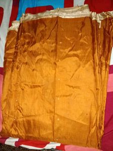 Elegant Mustard Saree
