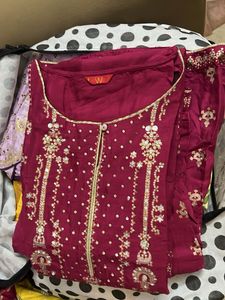 Elegant Embroidered Kurta Set