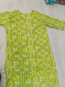 Vibrant Floral Kurta Set