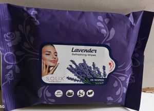 SQlIX Lavender Refreshing Wipes