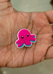 🐙💗 Cute Pink Octopus Crocs Decoration Gibbit