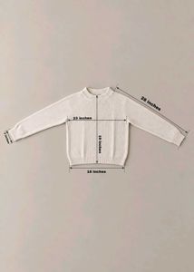 RIBBED MOCK NECK SWEATER